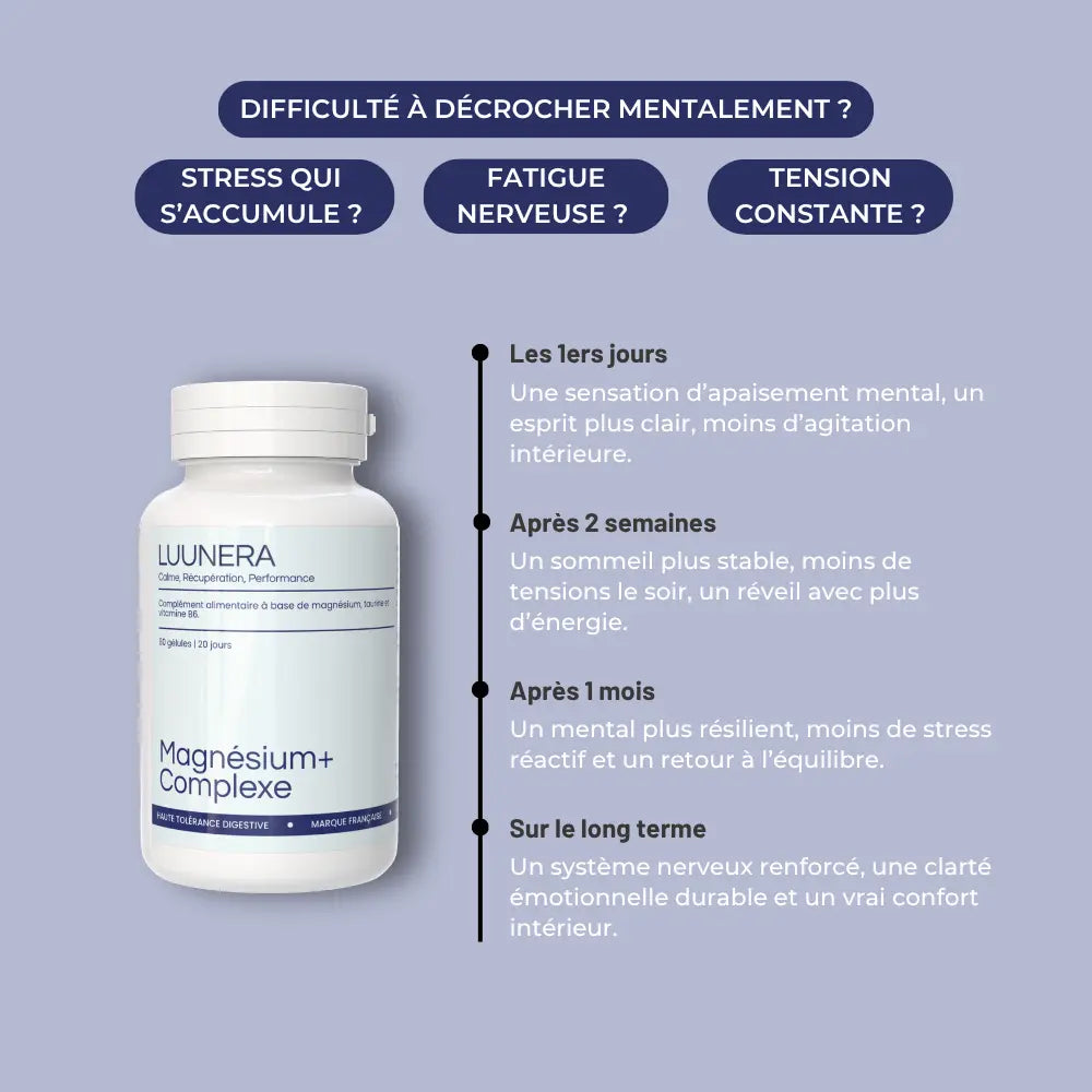 Complexe Anti-Stress 4-en-1 Luunera